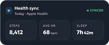 Weight tracking